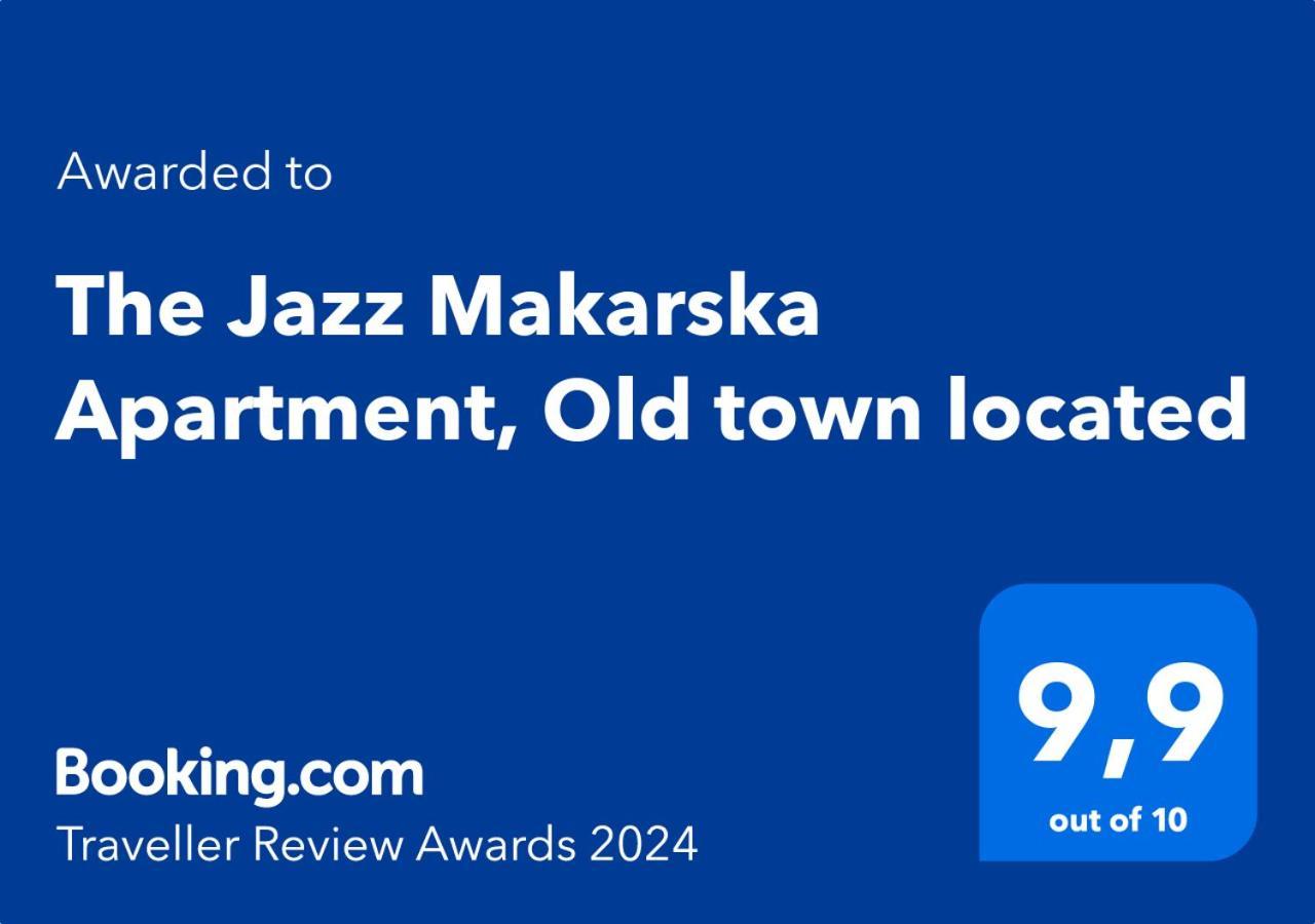 The Jazz Makarska Apartment, Old Town Located,Free Parking المظهر الخارجي الصورة